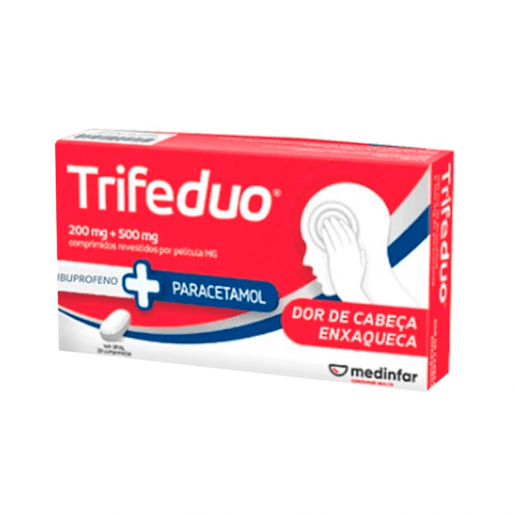 Trifeduo MG, 200 mg + 500 mg Blister 20 Unidade(s) Comp revest pelic Trifeduo MG, 200 mg + 500 mg Blister 20 Unidade(s) Comp revest pelic